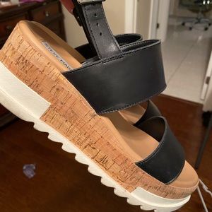 Steve Madden black Brenda Sports Sandals